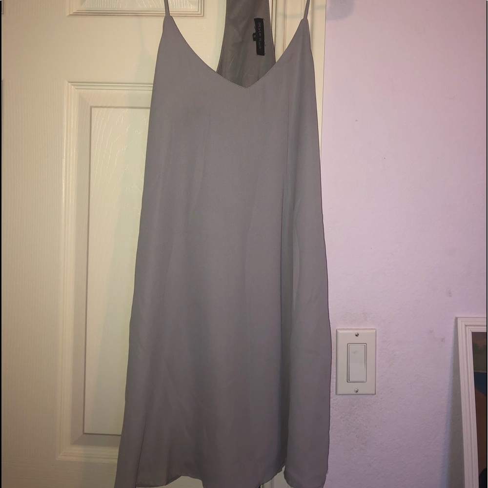 Light purple/grey short dress